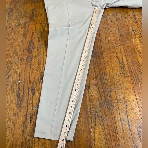 BRUNELLO CUCINELLI Cropped Pleated Cotton Blend Twill Tapered Pants Women’s 12 - Picture 15 of 15